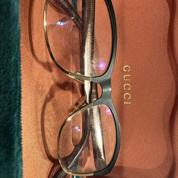 Gucci Black Eyeglasses for Women - Picture 1 of 10